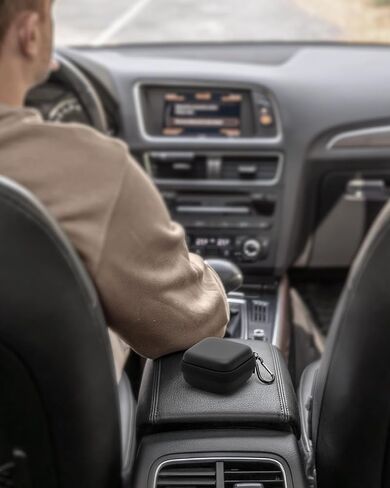 حافظة للماسح الضوئي BlueDriver Obd2، أداة تشخيص الماسح الضوئي Bluetooth obdii أداة تشخيصية واقية للحمل، حقيبة تخزين صغيرة مقاومة للصدمات (جراب فقط) (أسود) in Kuwait