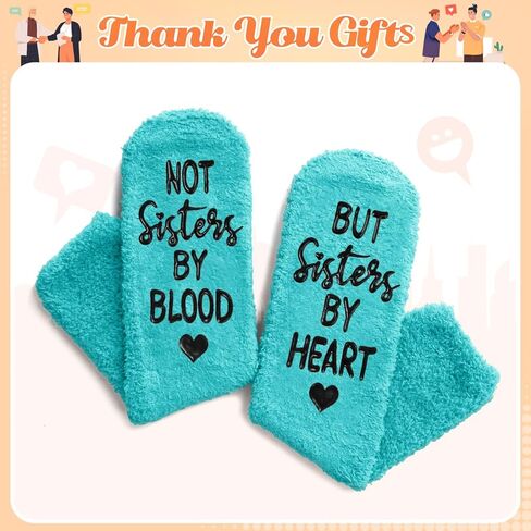 HAPPYPOP Bestie Gifts Ideas Socks for Women - Bestfriend Gifts Friendship Gifts Bestie Gifts, Bff Gifts Best Friends Socks Sister in Saudi Arabia