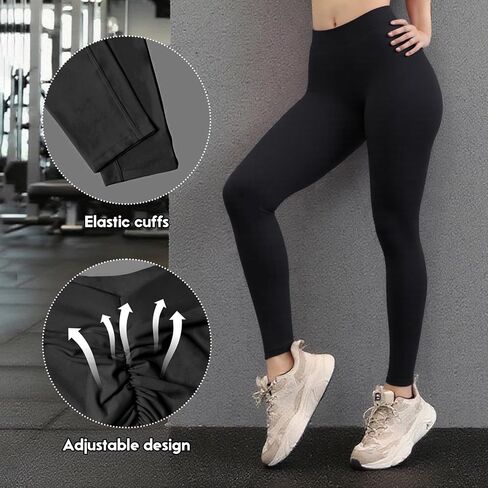 Women's High Waist Scrunch Butt Yoga Pants Stretchy Leggings for Fitness and Casual Wear in Saudi Arabia