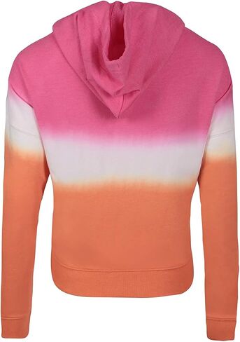 Calvin Klein womens Horizon Dip Dye Crop Hoodie in Saudi Arabia