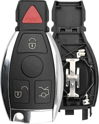 IYZDC07 Key Fob Shell Case Compatible with C350 CL550 CLS350 CLS500 CLS550 E350 E550 GL350 GLE350 GLK350 ML350 R350 S550 SL500 SL550 SLK350 in Saudi Arabia