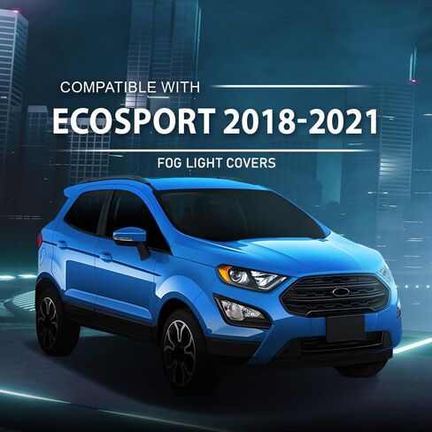 غطاء خفيف للضباب للسائق الأمامي الأيسر متوافق مع Ford EcoSport 2018-2021 GN1Z15266AB, FO1038185 in Kuwait