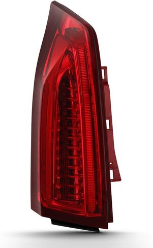 AKKON-For 2013-2018 كاديلاك ATS كامل LED النهار مصباح جيد الإضاءة قطاع الركاب الجانب الذيل ضوء الكروم الإسكان الأحمر واضح عدسة in Saudi Arabia