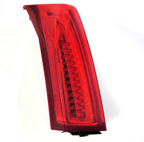 AKKON-For 2013-2018 كاديلاك ATS كامل LED النهار مصباح جيد الإضاءة قطاع الركاب الجانب الذيل ضوء الكروم الإسكان الأحمر واضح عدسة in Saudi Arabia