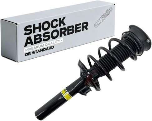 1PC Front Shock Absorber Coil Spring Struts Assembly for Volkswagen Tiguan 2018 2019 2020 2021 2022 2023 2.0L l4 in Saudi Arabia