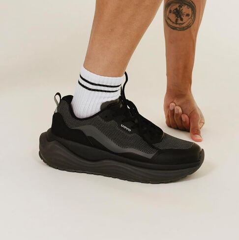 UOVO Flow Men’s Lightweight Sneaker – Everyday Performance Shoe with Breathable Knit Upper and Cloud-Like Cushioning in Kuwait