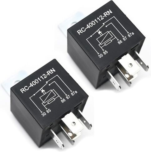 2 عبوات RC-400112-RN مرحل، 12 فولت 40 أمبير 5 دبابيس، مرحل السيارة in Saudi Arabia