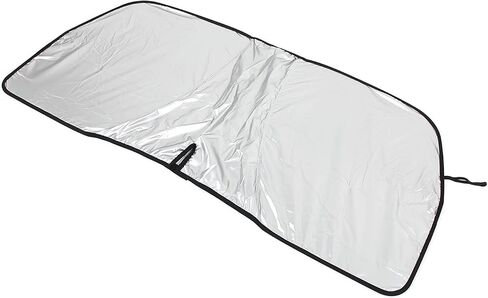 مظلة شمسية للزجاج الأمامي للسيارة ملائمة حسب الطلب متوافقة مع جاكوار F-Type 2013-2024 2025+، حاجب الشمس القابل للطي يحجب الأشعة فوق البنفسجية ظل الشمس لنافذة السيارة، يحافظ على برودة سيارتك (فضي) in Saudi Arabia