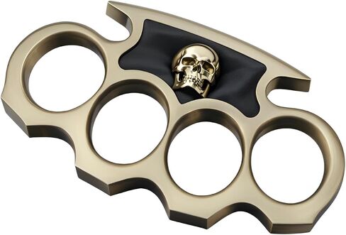 Pack of 2 Decals CAR Sticker Irish Brass Knuckles Decal Vinyl CAR Sticker | Cars Trucks Notebook Computer Laptop | Gold | Metalic, Size 7'' x 4'' inches in Saudi Arabia