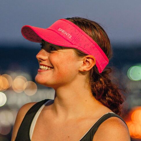 Sprints Performance Running Visor (Dystopian Pink) in Kuwait