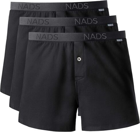 NADS Organic Cotton Boxers – Hormone-Friendly, Non-Toxic Men’s Underwear for Comfort, Support & Safer Nuts – Multi-Pack in Saudi Arabia