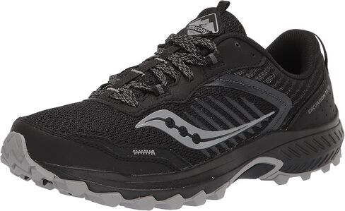 Saucony Men's Excursion TR15 Sneaker, Black/Shadow, 10 Wide in Saudi Arabia