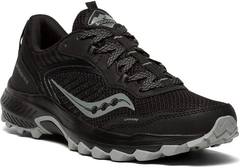 Saucony Men's Excursion TR15 Sneaker, Black/Shadow, 10 Wide in Saudi Arabia