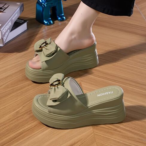 Women's fashion platform high heel sandals summer single beach outdoor in Kuwait