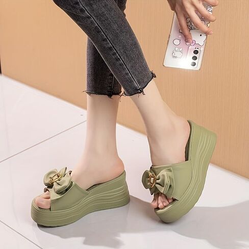 Women's fashion platform high heel sandals summer single beach outdoor in Kuwait