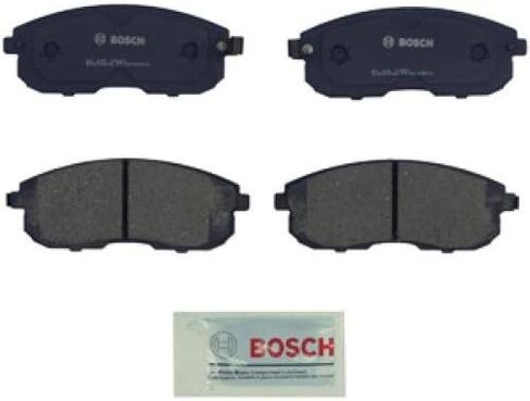 BOSCH BC815 QuietCast Premium Ceramic Disc Brake Pad Set - Compatible with Select Infiniti G20, G35, I30; Nissan Altima, Cube, Maxima, Sentra, 350Z; Suzuki SX4; FRONT in Saudi Arabia