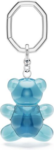 Swarovski Teddy Key Ring, Blue in Saudi Arabia