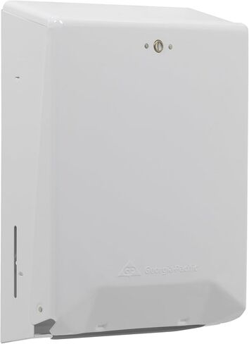 موزع مناشف ورقية قابل للطي/متعدد الطي من GP PRO (جورجيا والمحيط الهادئ)، أبيض، 56630/01، 11.100 بوصة عرض × 5.500 بوصة عمق × 15.400 بوصة ارتفاع in Kuwait