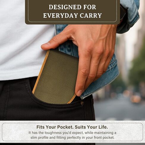 Front Pocket Wallet by Rogue Industries - Ballistic Nylon Material with RFID Block in Kuwait