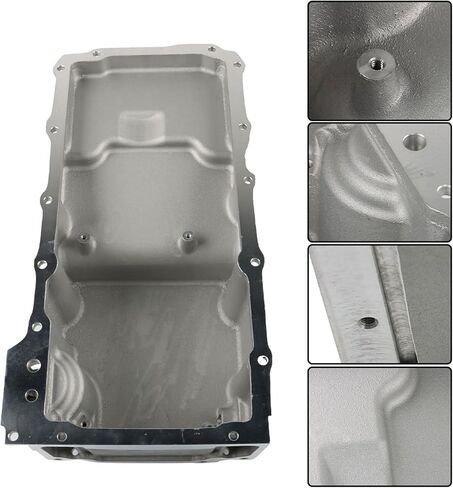 GXYWADY Engine Oil Pan Kit Ls 0il Pan Kit 302-2 Low Profile Replacement for Camaro Firebird Ventura Nova F-Body G-body A-body LS1 LS2 LS3 6.2L 6.0L 5.3L 4.8L in Saudi Arabia