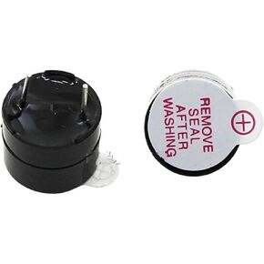 50pcs Active Buzzer 3V/5V/12V Split 12095 DC Plastic Tube Long Sound 12 * 9.5mm(5V) in Saudi Arabia