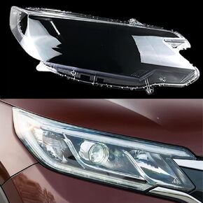 Headlamp Case Car Front Glass Headlight Cover Head Light Lens Caps Lamp Replace Original Lampshade Shell, for Honda CRV 2015 2016 in Saudi Arabia