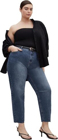 City Chic Women's Plus Size Jean - Harley Saige in Kuwait