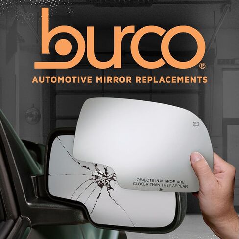 Burco 5387 زجاج مرآة بديل لجانب الركاب المحدب لسيارة Ford TAURUS 2009-2014 in Saudi Arabia