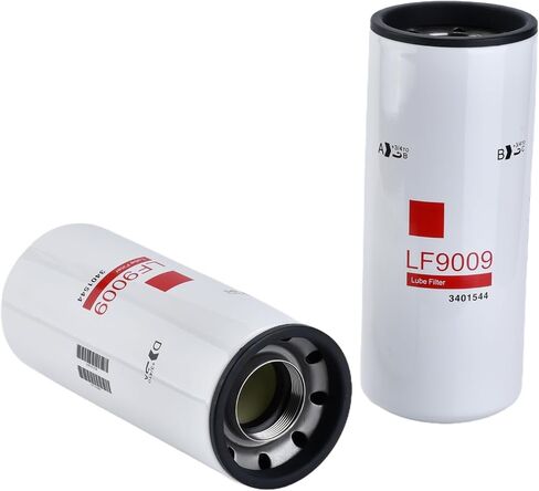6PCS LF9009 Fuel Filter Compatible With Cummins ISC 8.3L,ISL/QSL .0L,ISM,N14,M11,NTA 855 Diesel Engine for Cummins 3401544 1216400561 Replaces BD7309 51748 P553000 XLF75000 PF1217F in Saudi Arabia