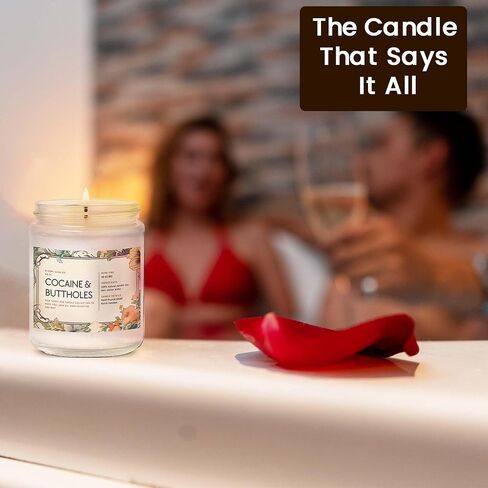 Funny Scented Candle – Sophisticated AF Lavender Candle – Gag Gift for Men, Women, Roommates, Coworkers – Housewarming, New Home, New Apartment, Dorm – 7oz Hand-Poured Soy Wax in Saudi Arabia