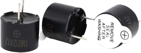 10pcs/lot 12095 3V 5V 12V Active Buzzer Magnetic Long Continous Beep Tone Alarm Ringer 12*9.5mm Active Alarm Buzzers TMB12A03(10pcs TMB12A24) in Saudi Arabia