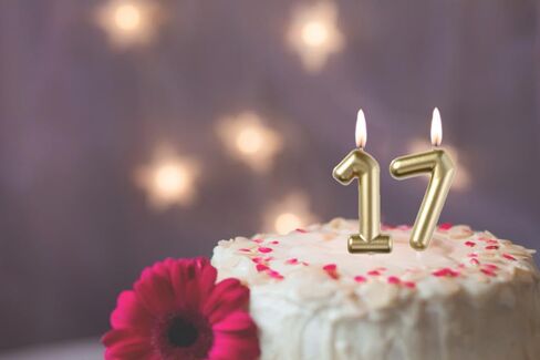 شموع عيد ميلاد وردية مقاس 2.35 بوصة مقاس 17 و71، عدد 17 من شموع الكيك للأولاد والبنات وحفلات أعياد الميلاد والحفلات ذات الطابع الشخصي in Kuwait