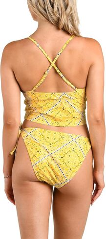 Citrus Women's Flounce Tankini Swimsuit Top in Saudi Arabia