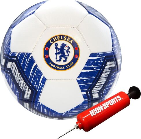Icon Sports International Clubs Official Licensed Kaleidoscope Soccer Ball | FC Barcelona, White, Kaleidoscope in Saudi Arabia