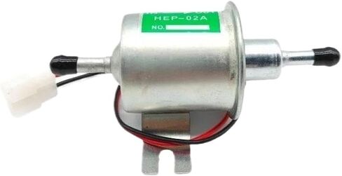 12V Universal Electric Fuel Pump Low Pressure Bolt Fixing Wire HEP-02A Compatible With Car Motorcycle ATV Carburetor For Diesel in Saudi Arabia