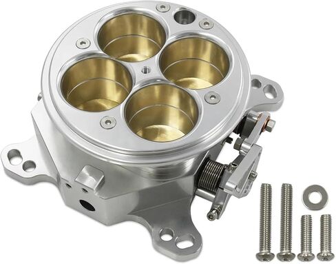 متوافق مع 1200 Cfm 4 Barrel 4150 Billet Throttle Body استبدال in Saudi Arabia