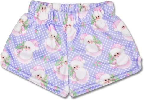 Iscream Big Girls Silky Soft Plush Fun Print Shorts - Collection Twinkle Collection in Saudi Arabia