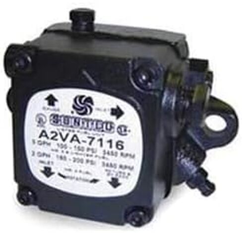 Suntec Single Stage Fuel Pump A2VA-7116, RH-RH, 3450 RPM, 3/2 GPH, 150/200 psi in Saudi Arabia