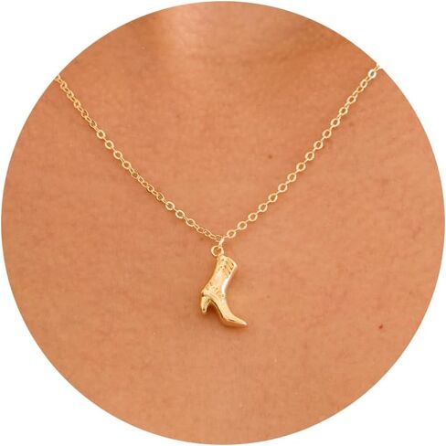 14K مطلية بالذهب فراشة لذيذة تاج البيسبول البوصلة قذيفة نجم البحر طائرة الطيور القلب البرق ورقة السلاحف الحصان الكرز مشبك ورق القوس قلادة مجوهرات بسيطة in Kuwait