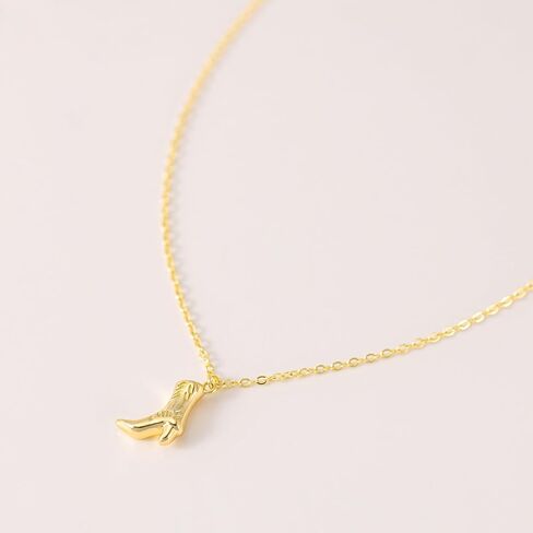 14K مطلية بالذهب فراشة لذيذة تاج البيسبول البوصلة قذيفة نجم البحر طائرة الطيور القلب البرق ورقة السلاحف الحصان الكرز مشبك ورق القوس قلادة مجوهرات بسيطة in Kuwait