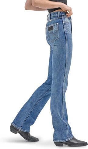Wrangler Womens X Hot Wheels™ High-Rise Bootcut Jean in Saudi Arabia