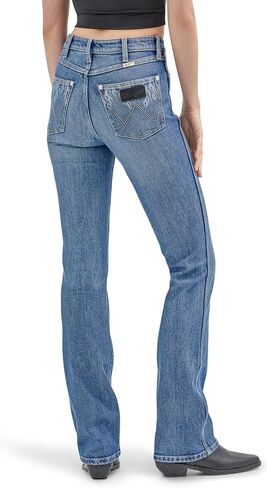 Wrangler Womens X Hot Wheels™ High-Rise Bootcut Jean in Saudi Arabia