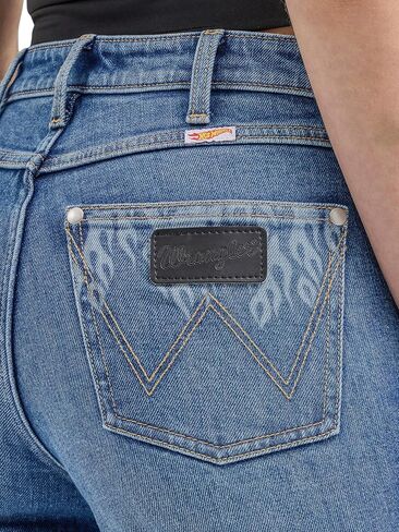Wrangler Womens X Hot Wheels™ High-Rise Bootcut Jean in Saudi Arabia