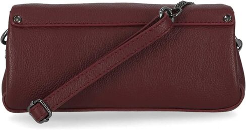 Harley-Davidson Women's Bar & Shield Leather Flap Crossbody Purse - Oxblood in Saudi Arabia