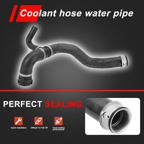 MUNIK 1665008675 Coolant Hose Water Pipe Coolant Liquid Rubber Hose for Mercedes-Benz GLE320 GLE400 GLE450 GLS320 GLS400 GL400 GL450 ML400 Replace# 1665008475 R28777 226221 in Saudi Arabia