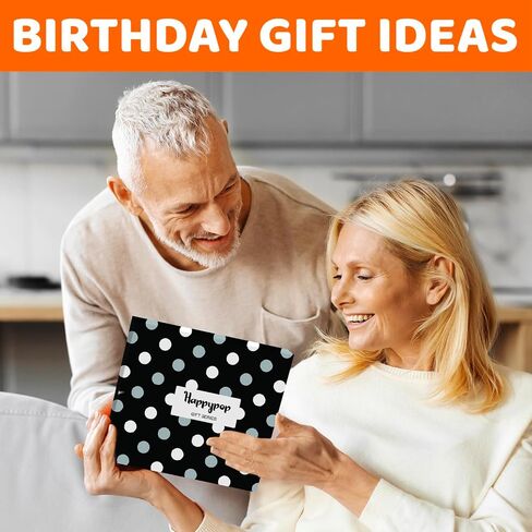 HAPPYPOP 50th Birthday Gifts for Her - Gift for Guys Women in Their 50s, 50 Year Old Socks for Women, Gifts for 50 Year old in Saudi Arabia