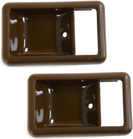 Garage-Pro Vehicle Door Handle Trim Set of 2, Compatible with 1984-1989 Toyota Pickup, 4Runner, Van, Corolla, Tercel, Brown, Plastic, Ambidextrous, Powder Coated, Transitional, Vintage Style in Saudi Arabia