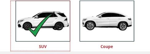 Cargo Liner - Trunk Mat for Mercedes-Benz GLE-Class 2016-2019 – Weather-Resistant Trunk Mats for Cars with Raised Lip – Non-Slip Car Trunk Mat Rubber – Laser Pre-Cut Design in Saudi Arabia