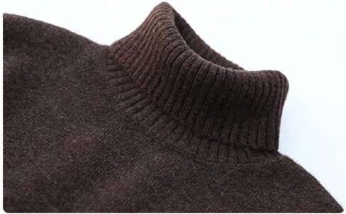 Women's Autumn Winter Sweater Turtleneck Knit Pullover Loose Clothes Warm Solid Tops in Saudi Arabia