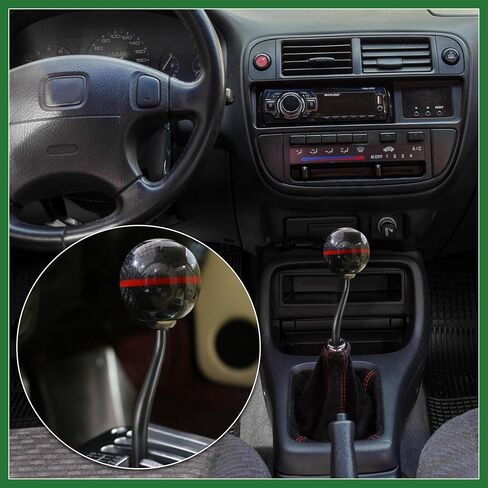Motoforti Car Short Throw Shifter Replacement Kit for Honda Civic 1988-2000 Black Long-Lasting in Saudi Arabia